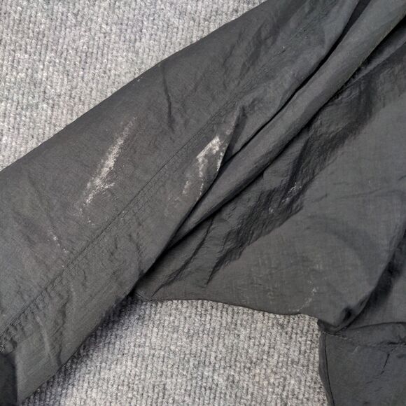 Glacial London Fog Men's Winter Snow Jacket Black Medium Button Front - Picture 10 of 14